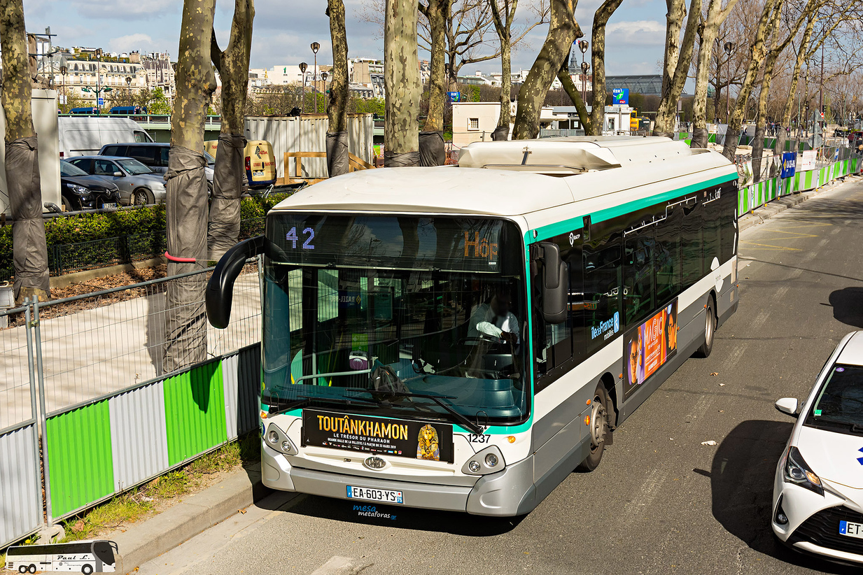 RATP HEULIEZ GX327 HYB 1237 RATP Bus Gallery