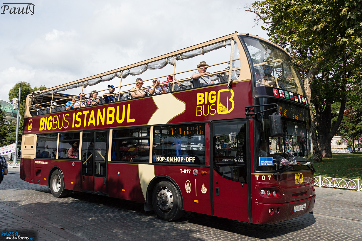 istanbul open top bus tour