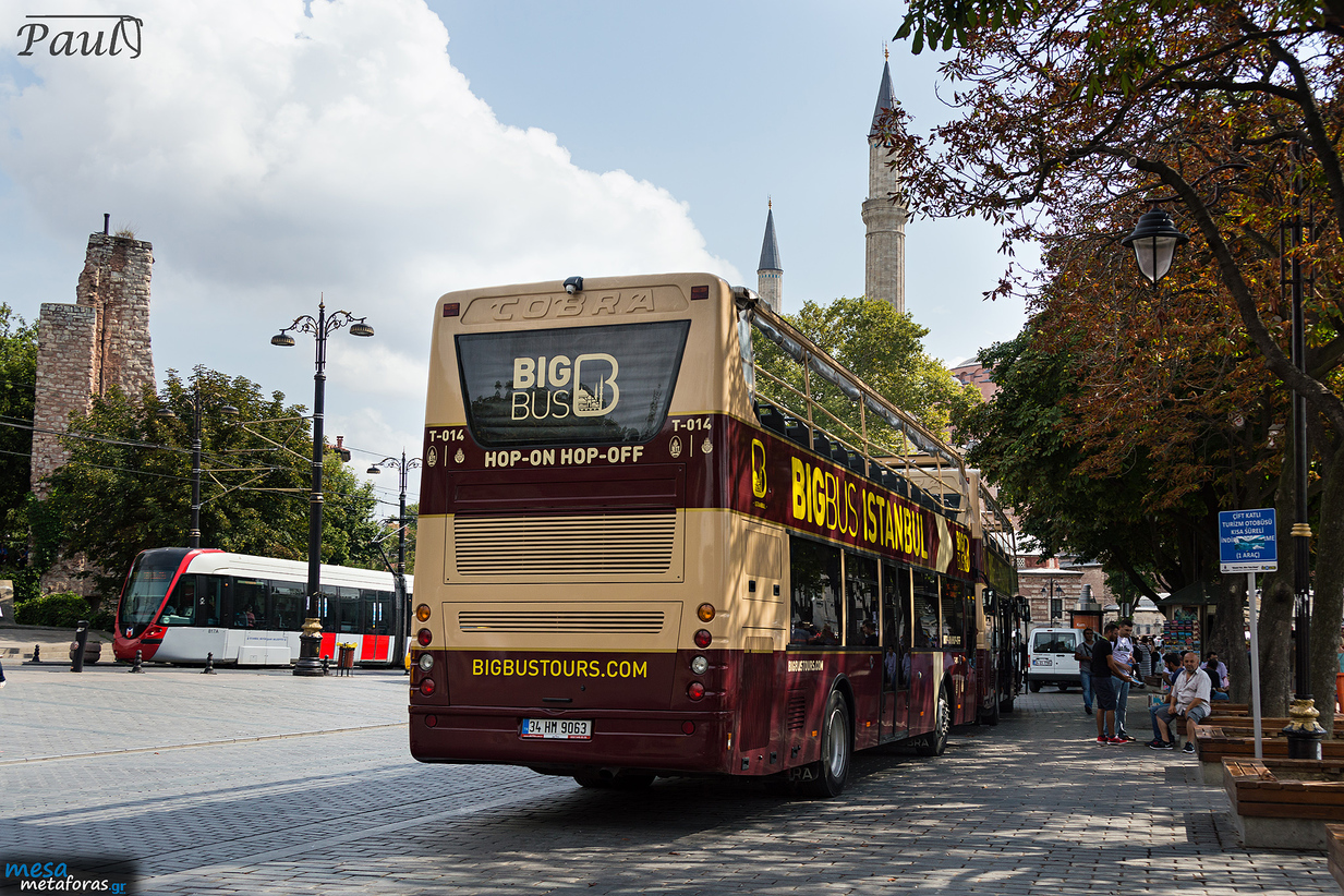 istanbul open top bus tour