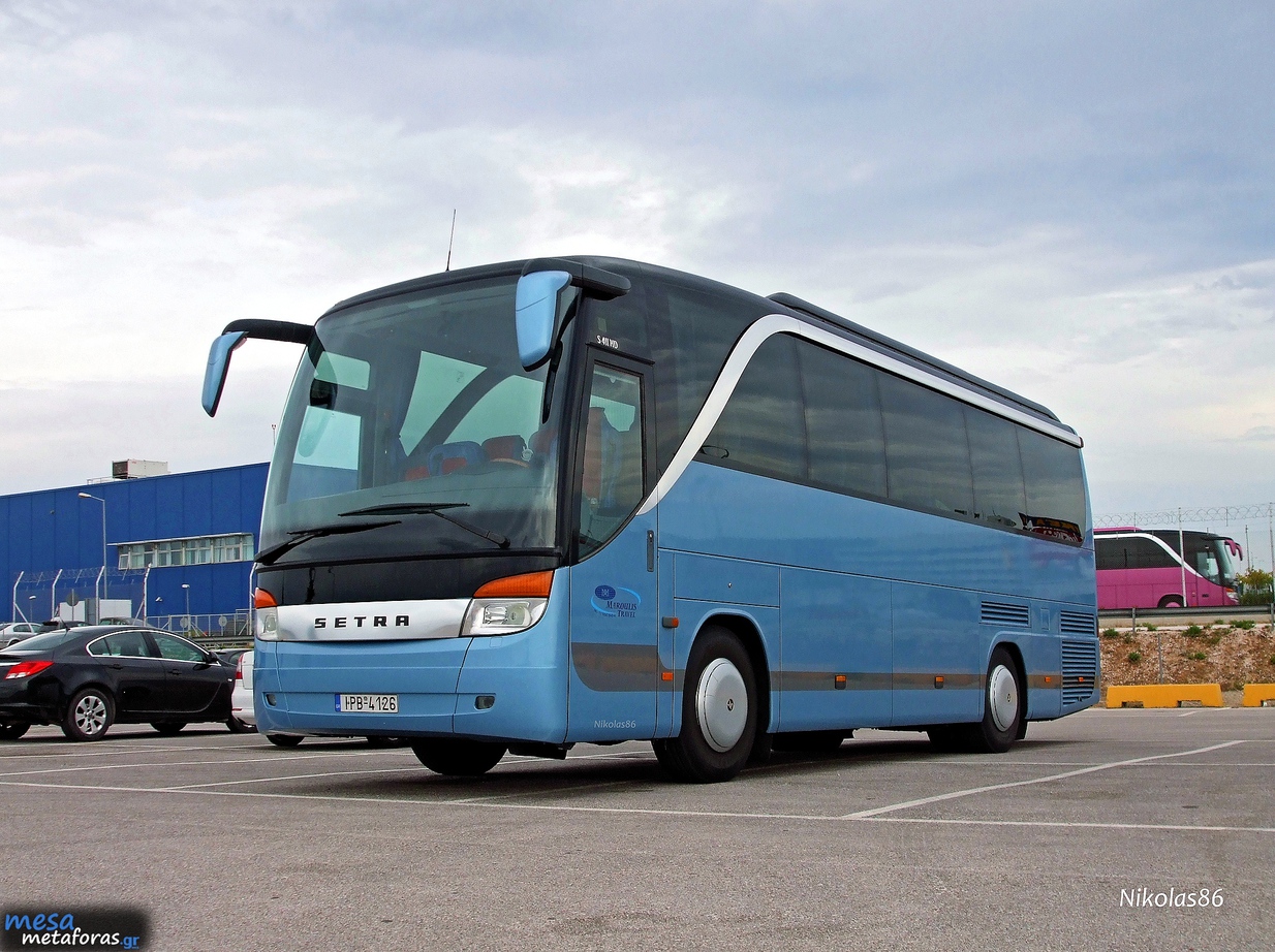 Setra S400 - SETRA S411HD #25 MAROULIS TRAVEL - Bus Gallery